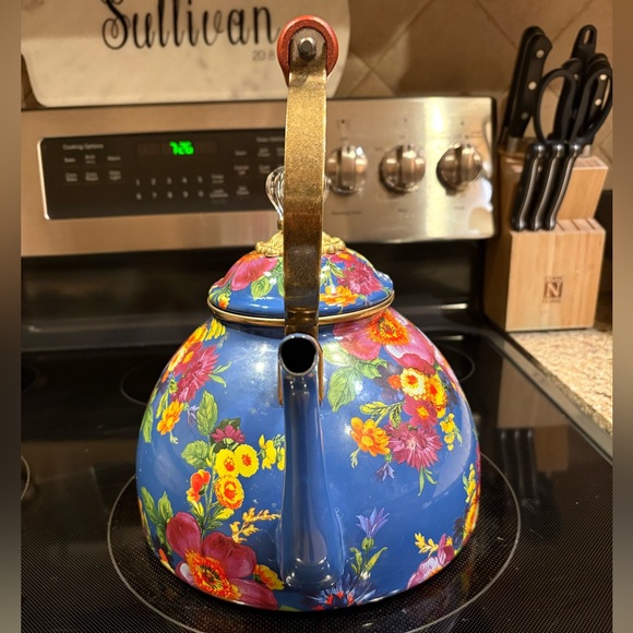 Mackenzie Childs Tea Kettle - Picture 2 of 7